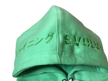 Collab: Shining Evolve Green Hoodie