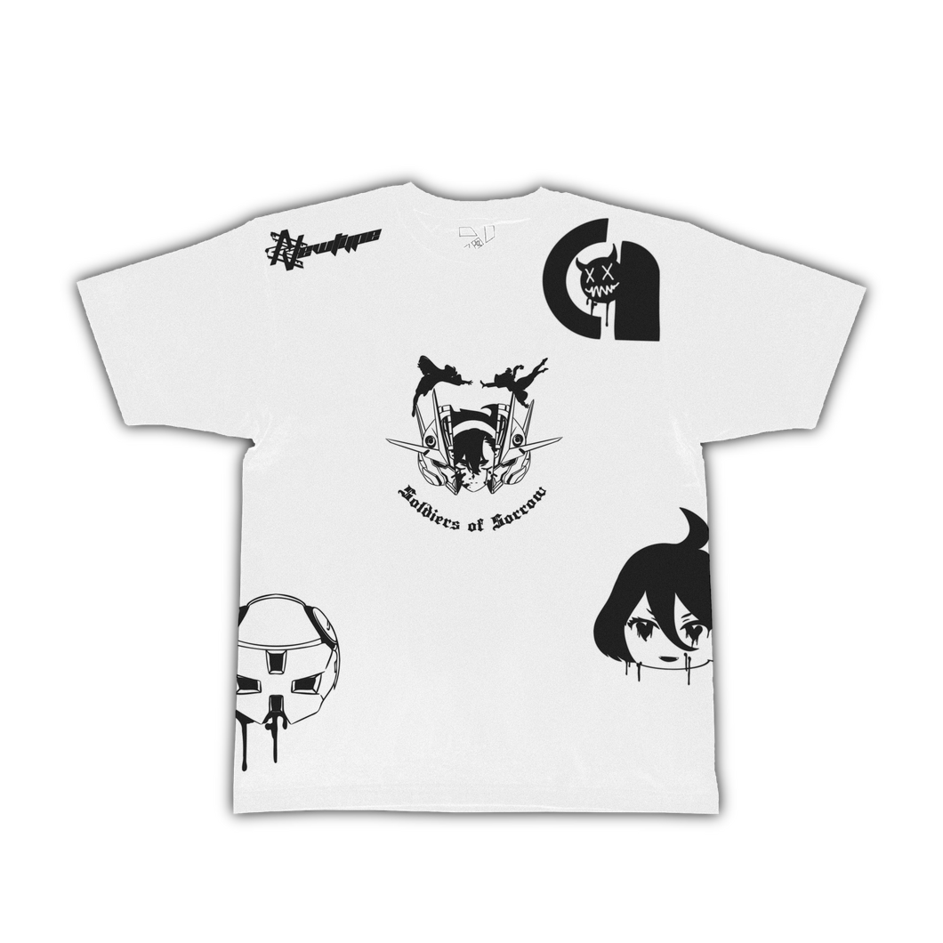 White Aerial Ace Tee