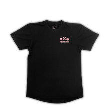 Black Pink Tri-Nu Logo Tee